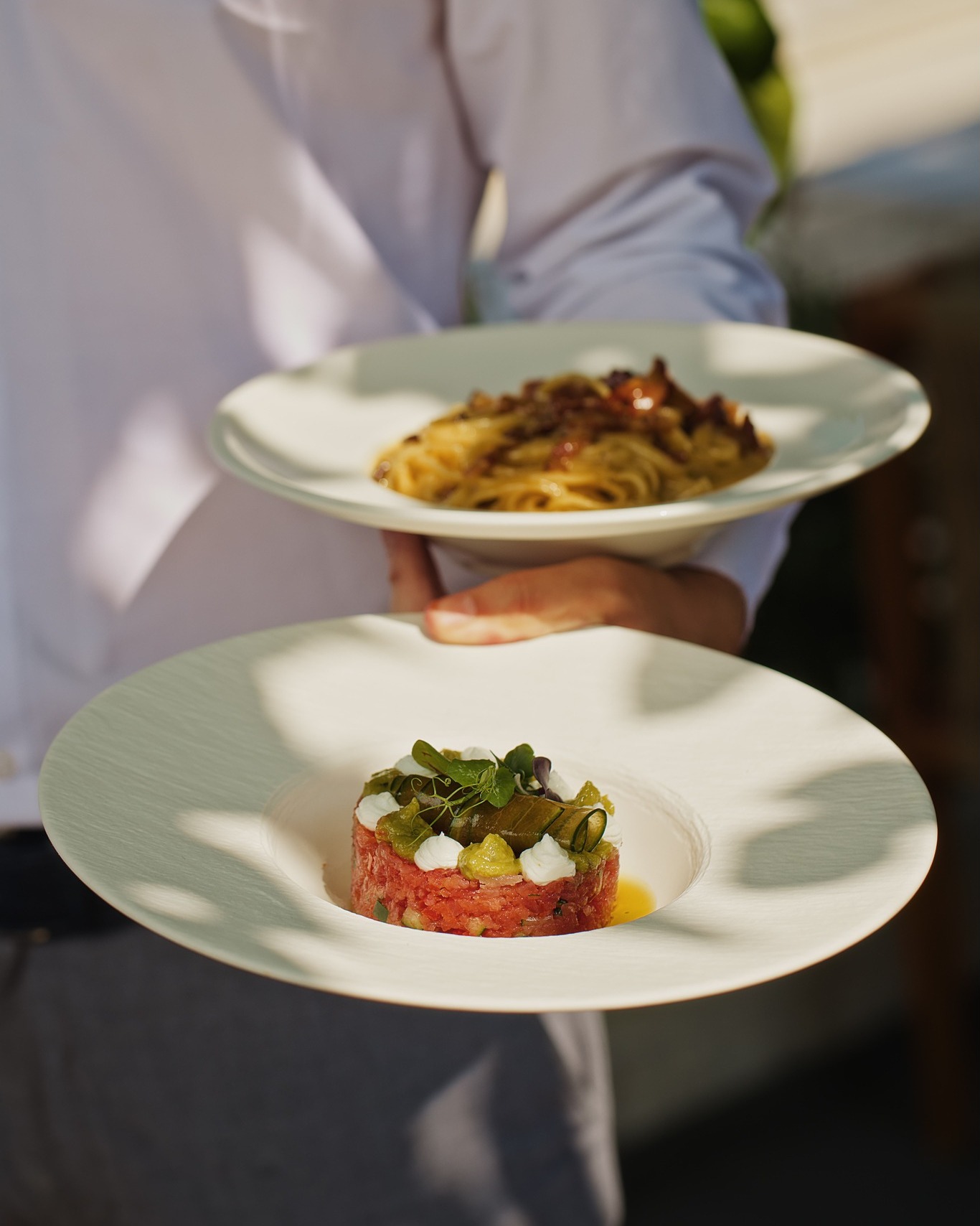 Lighthouse Restaurant plated dishes